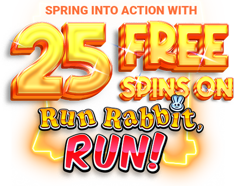 Goldfishka 25 Free Spins on Run Rabbit, Run